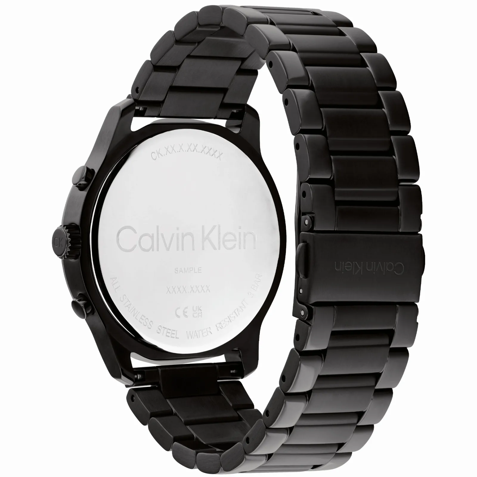 Preto Em Aco-Calvin Klein Watches Outlet
