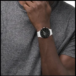 Preto Em Aco-Calvin Klein Watches Flash Sale
