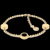 Pulseira Aco Dourado Onix-Tommy Hilfiger Jewelry Clearance