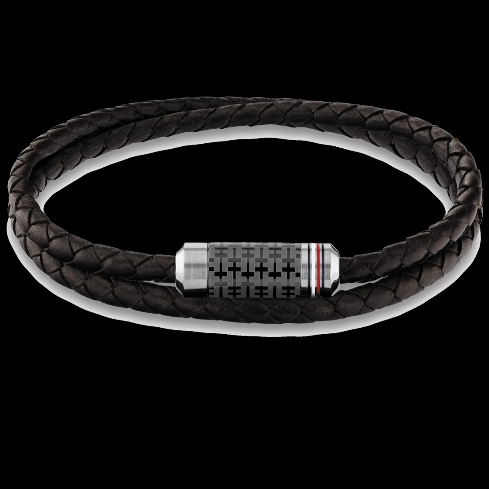 Pulseira Aco E Pele Castanha Iman-Tommy Hilfiger Jewelry Best Sale