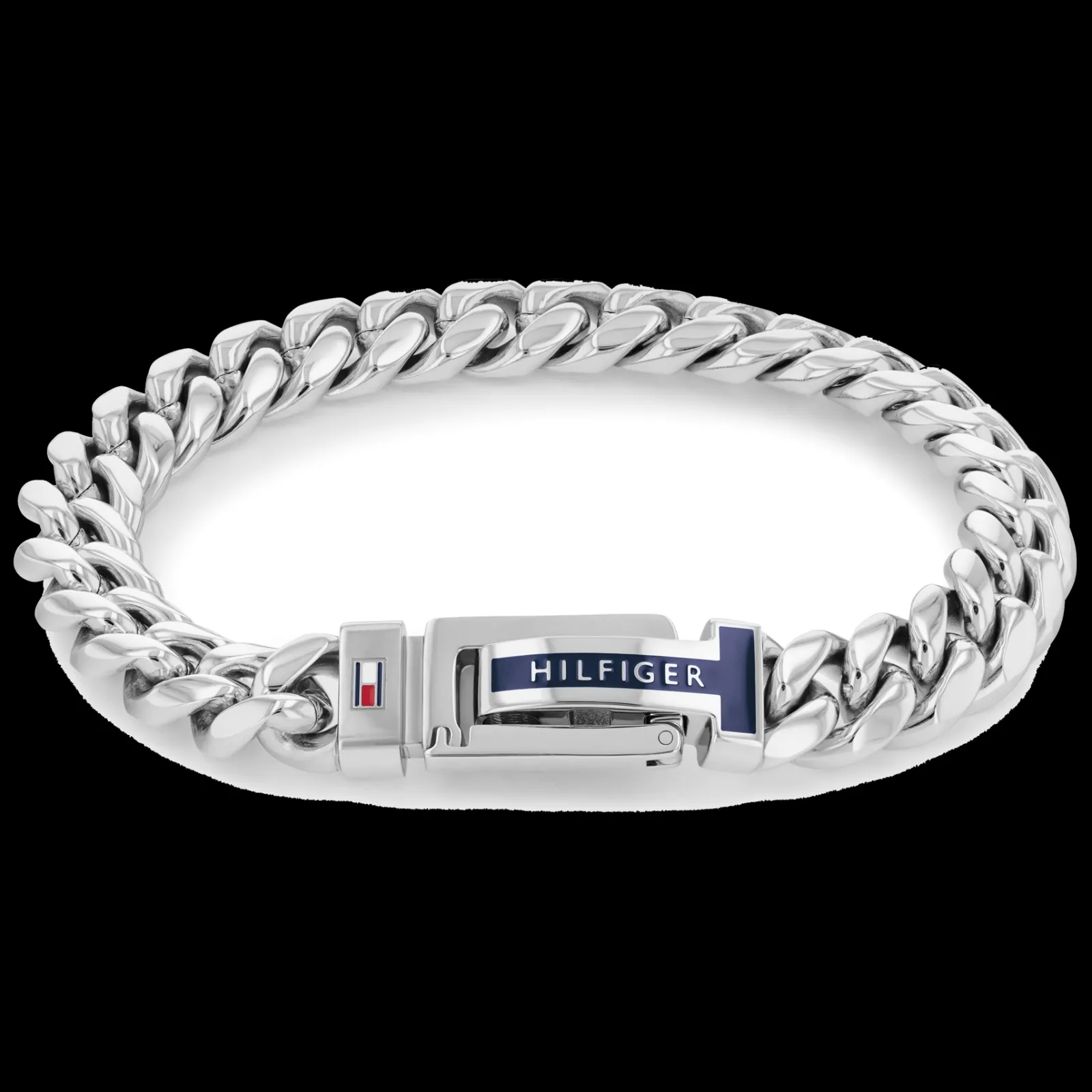 Pulseira Aco Prateado Malha-Tommy Hilfiger Jewelry Fashion