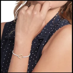 Pulseira Bicolor Coracao E Cristal-Tommy Hilfiger Jewelry Fashion
