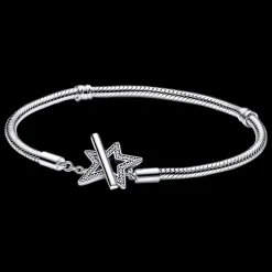 Pulseira Com Estrela No Fecho-Pandora Best