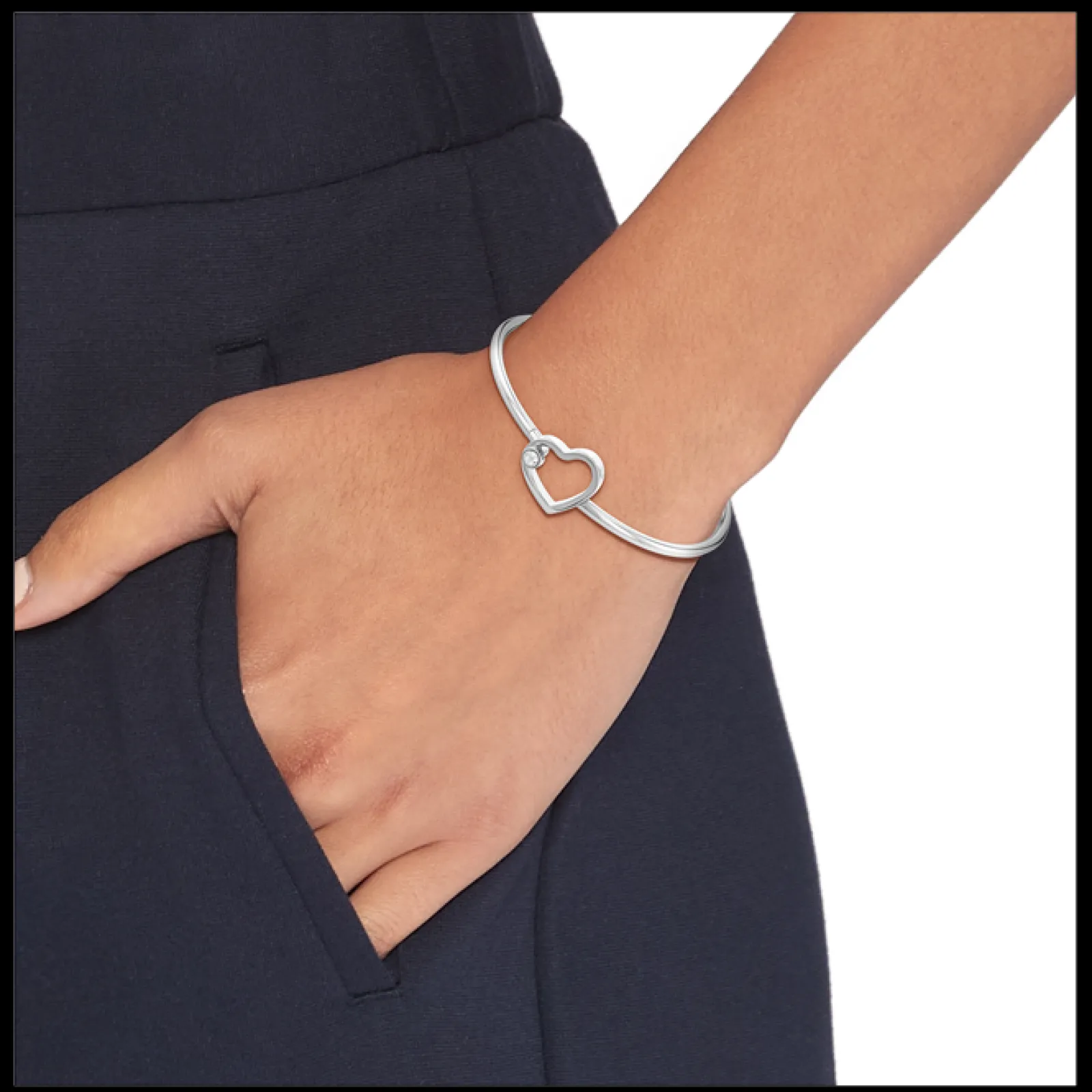 Pulseira Coracao E Cristal-Tommy Hilfiger Jewelry Fashion