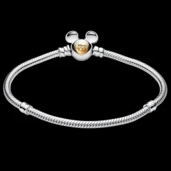 Pulseira Disney 100 Com Mickey No Fecho-Pandora Hot