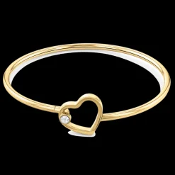 Pulseira Dourada Coracao E Cristal-Tommy Hilfiger Jewelry Clearance