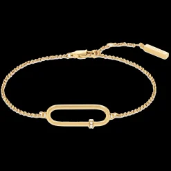 Pulseira Em Dourado Com Cristais-Calvin Klein Jewelry Best