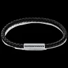 Pulseira Em Pele Preta-Calvin Klein Jewelry Discount