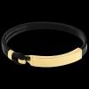 Pulseira Em Pele Preta-Calvin Klein Jewelry Fashion