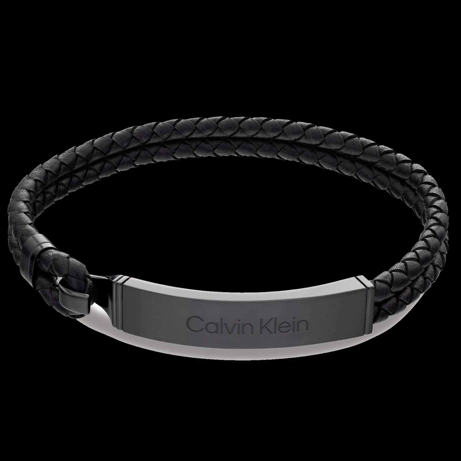 Pulseira Em Pele Preta-Calvin Klein Jewelry Cheap