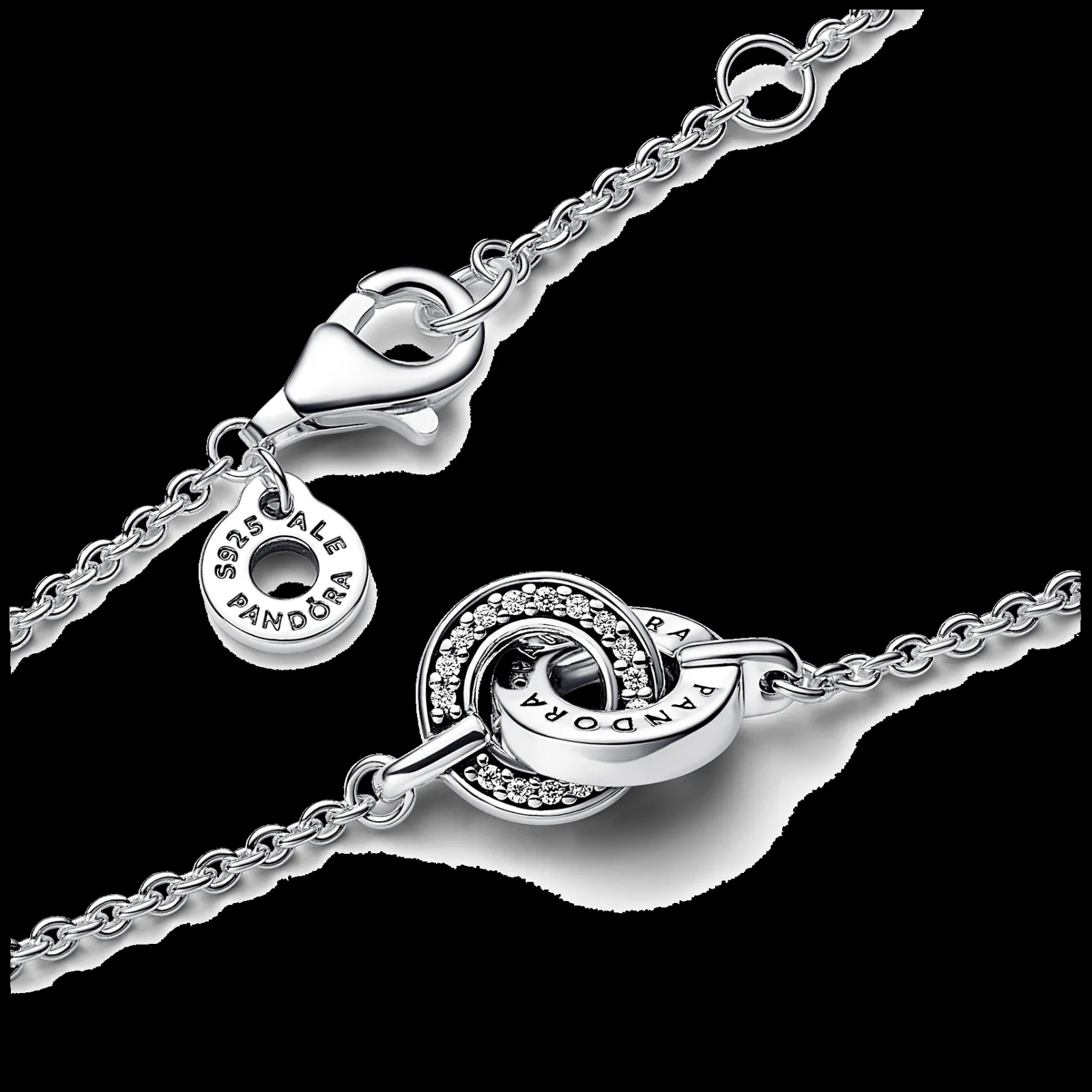 Pulseira Logo Circulos Entrelacados-Pandora Sale