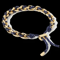 Pulseira Midnight Rope Dourada-PDPAOLA New