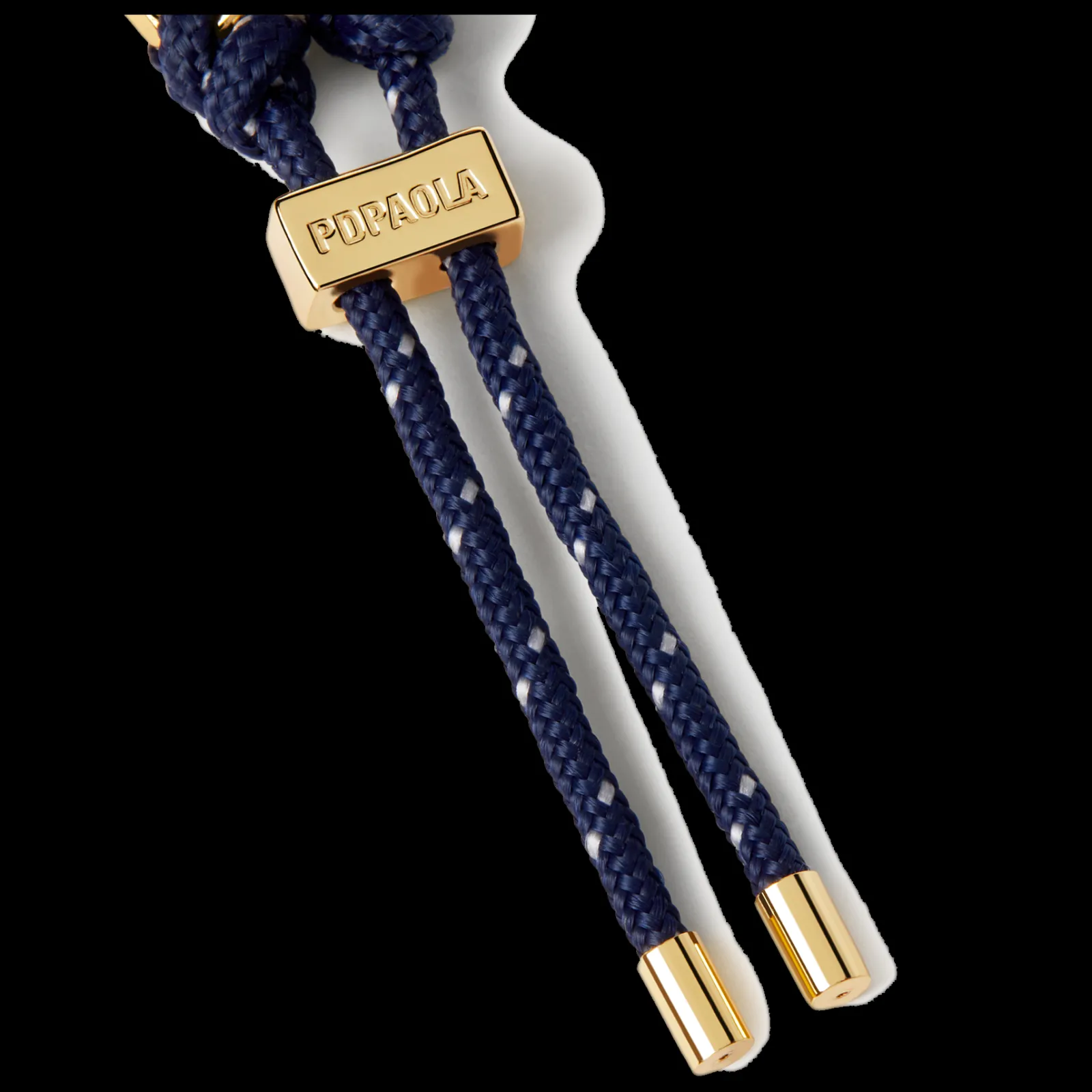Pulseira Midnight Rope Dourada-PDPAOLA New
