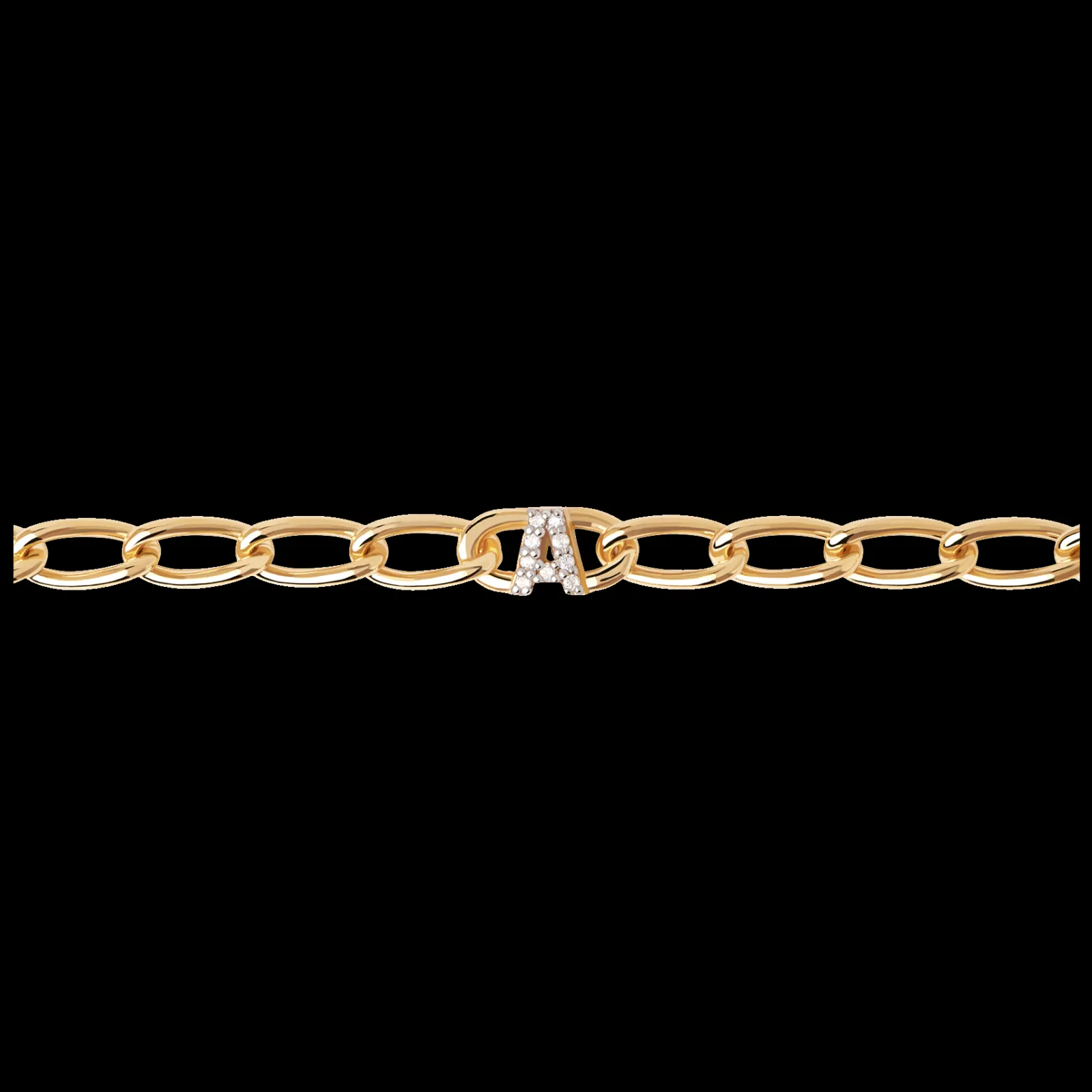 Pulseira Mini Letters A-PDPAOLA Fashion