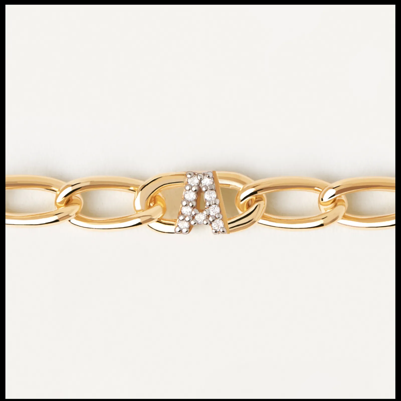 Pulseira Mini Letters A-PDPAOLA Fashion