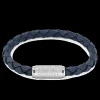 Pulseira Pele Azul Fecho Aco Iman-Tommy Hilfiger Jewelry Cheap