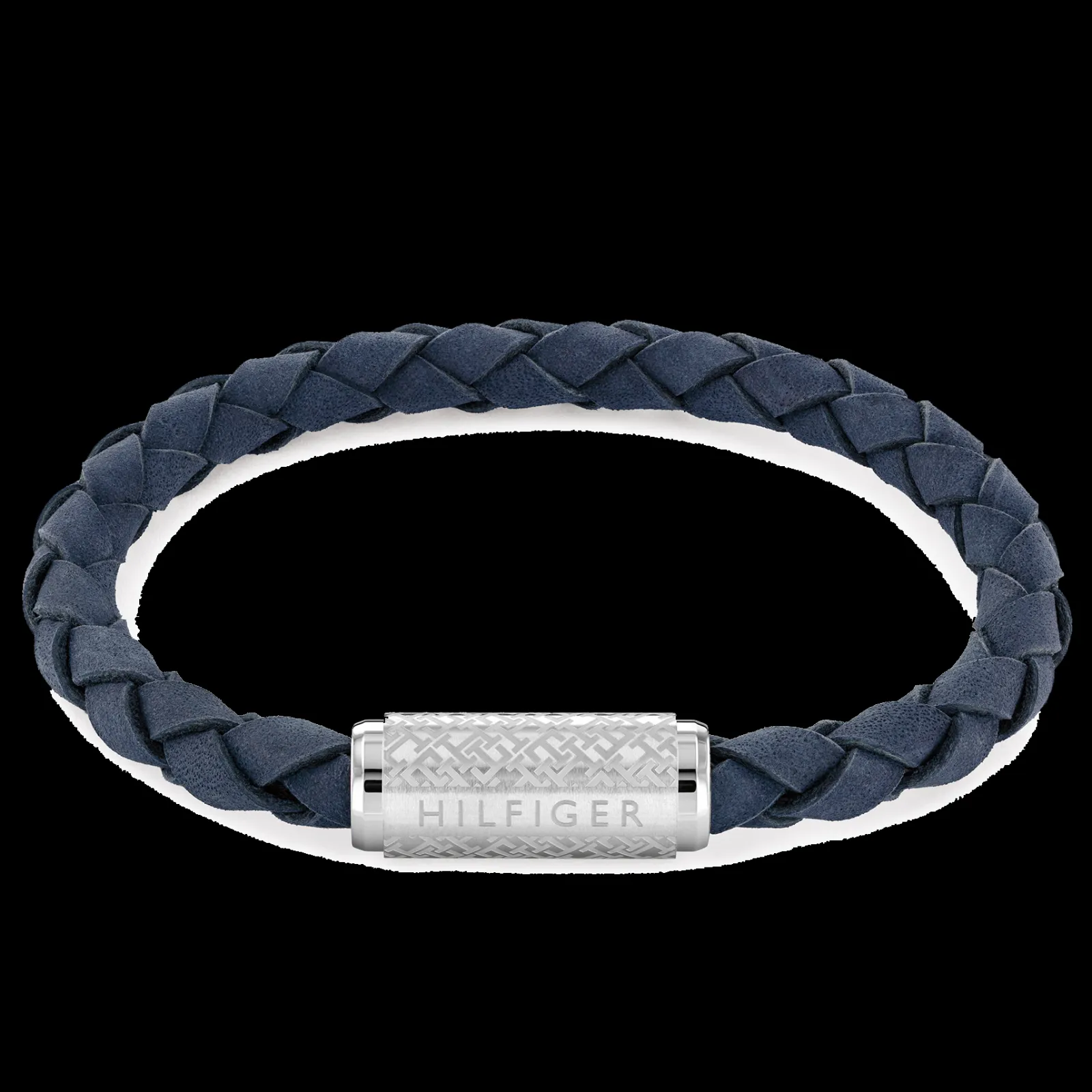 Pulseira Pele Azul Fecho Aco Iman-Tommy Hilfiger Jewelry Cheap