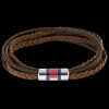 Pulseira Pele Castanha Fecho Aco Iman-Tommy Hilfiger Jewelry Fashion