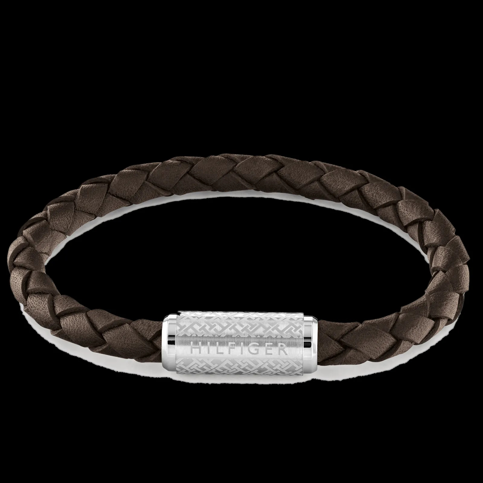 Pulseira Pele Castanha Fecho Aco Iman-Tommy Hilfiger Jewelry Best