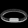 Pulseira Pele Preta Fecho Aco Iman-Tommy Hilfiger Jewelry Sale