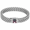 Pulseira Prateada Com Monograma-Tommy Hilfiger Jewelry Hot