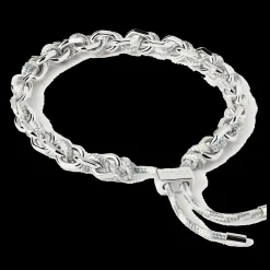 Pulseira Sky Rope Prateada-PDPAOLA Cheap