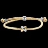 Pulseira X Gold Ouro Amarelo E Prata-Tirisi Moda Best