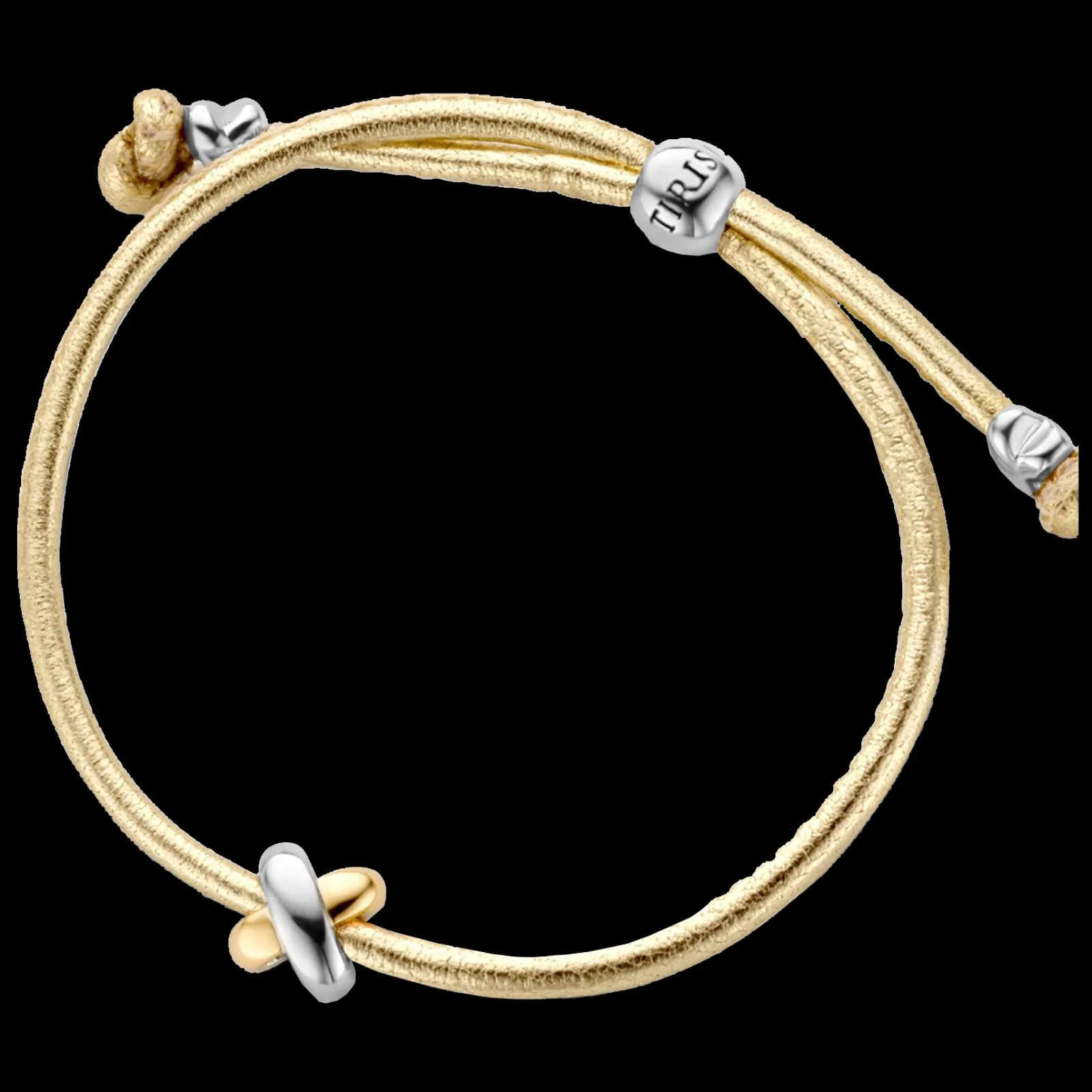 Pulseira X Gold Ouro Amarelo E Prata-Tirisi Moda Best