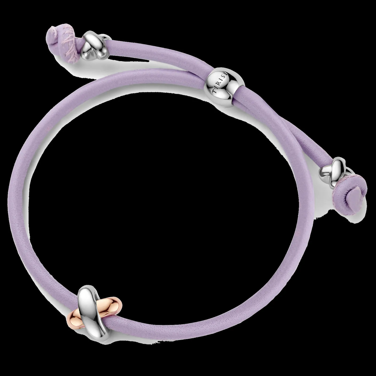 Pulseira X Lilas Ouro Rosa E Prata-Tirisi Moda Best Sale