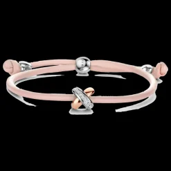 Pulseira X Rosinha Or, Prata E Diamantes-Tirisi Moda Store