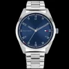 Relogio Aco Azul-Tommy Hilfiger Watches Sale