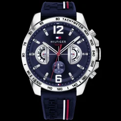 Relogio Aco E Silicone Azul-Tommy Hilfiger Watches Fashion