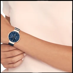 Relogio Aco Ip Dourado Bracelete Malha Milanesa-Tommy Hilfiger Watches Cheap