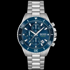 Relogio Admiral Aco Azul-Boss Watches Cheap
