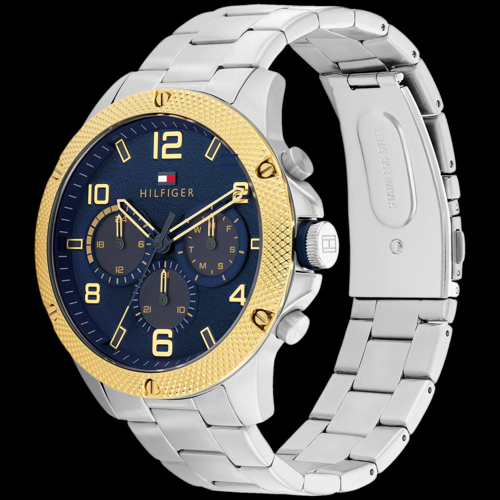 Relogio Azul Aco Bicolor-Tommy Hilfiger Watches Online