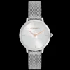 Relogio Bee Ultra Slim Aco E Malha Milanesa-Olivia Burton Clearance