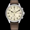 Relogio Bege Aco Pele Castanha-Tommy Hilfiger Watches Outlet