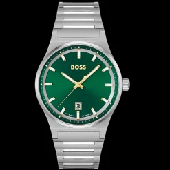 Relogio Candor Verde Aco-Boss Watches Fashion