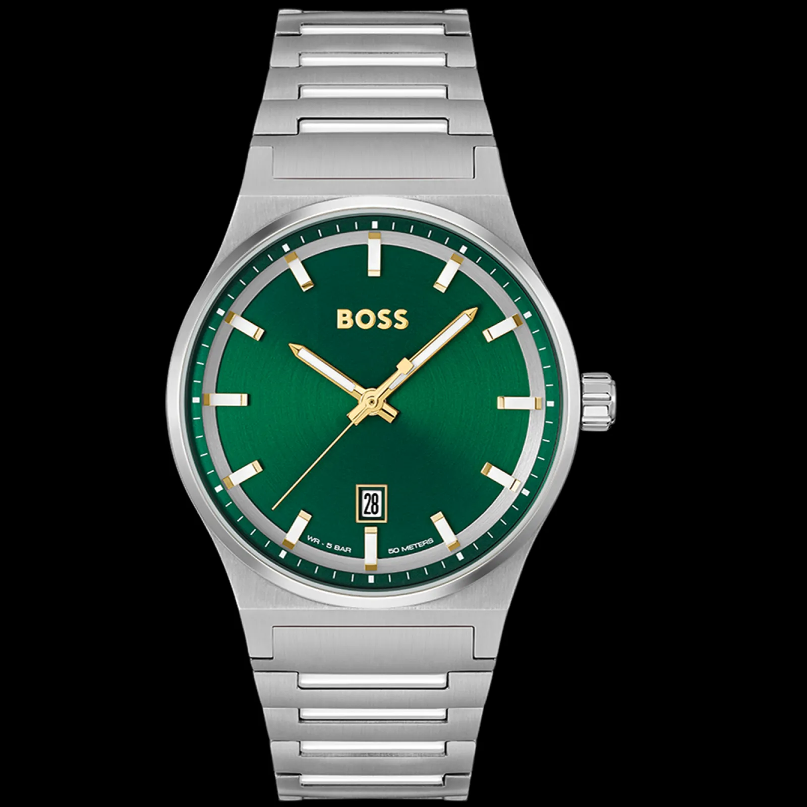 Relogio Candor Verde Aco-Boss Watches Fashion