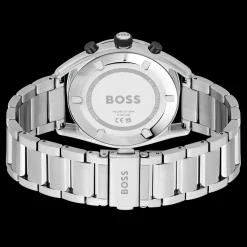 Relogio Center Court Cronografo Aco Preto-Boss Watches Flash Sale