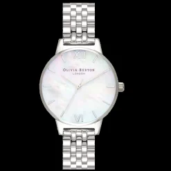 Relogio Classics Branco Aco-Olivia Burton Hot