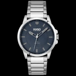 Relogio #First Aco Azul-Hugo Best Sale