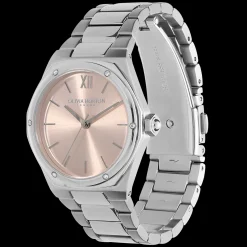 Relogio Hexa Rosa Aco E Cristais-Olivia Burton Outlet