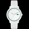 Relogio L.12.12 Branco Silicone-Lacoste New