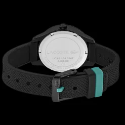 Relogio L.12.12 Crianca Silicone Preto-Lacoste Cheap