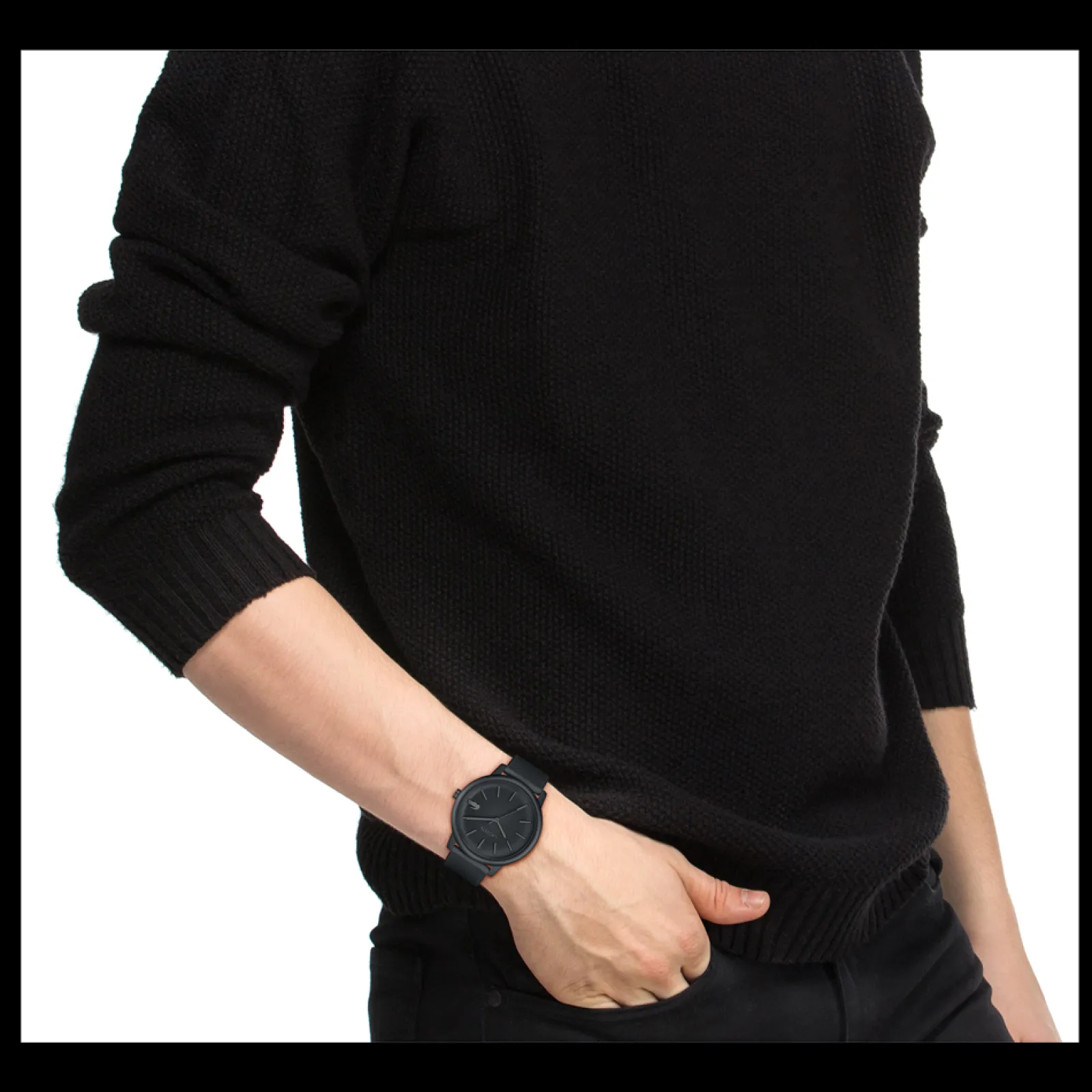 Relogio L.12.12 Move Cinza Aluminio E Silicone-Lacoste Fashion