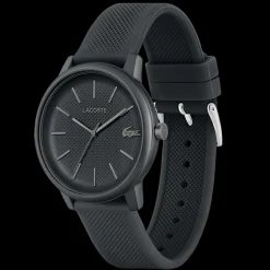 Relogio L.12.12 Move Cinza Aluminio E Silicone-Lacoste Fashion