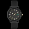 Relogio L.12.12 Preto Dourado-Lacoste Store