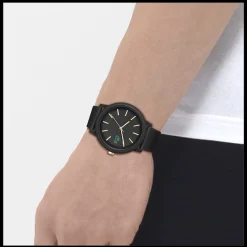 Relogio L.12.12 Preto Dourado-Lacoste Store