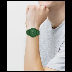 Relogio L.12.12 Verde Silicone-Lacoste Fashion